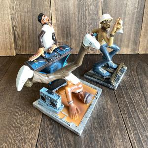 並行輸入品】 「ゴルフを楽しむ紳士」 置物 レトロ インテリア