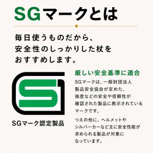 杖 介護 おしゃれ SGマーク 伸縮 つえ 女...の詳細画像1