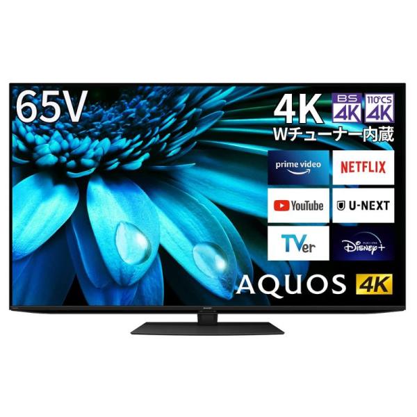 テレビ シャープ 65V型 4K 液晶 AQUOS 4T-C65EL1 Google TV Dolb...