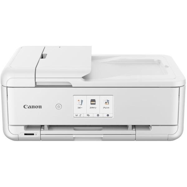 インクジェット複合機 Canon プリンター A3 TR9530 ホワイト (白)