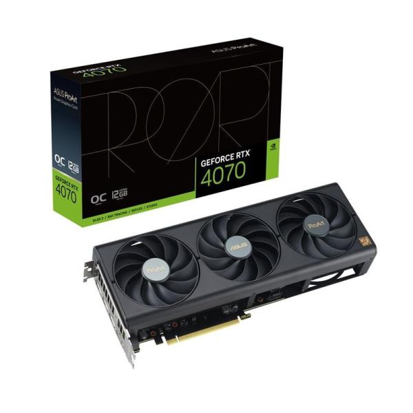 ASUS ProArt GeForce RTX 4070 OC Edition 12GB GDDR6...