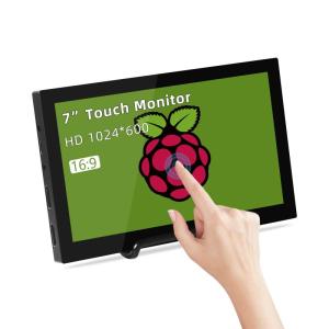 小型 Raspberry Pi モバイルモニター 7インチ Kenowa 1024*600解像度 タッチパネル モバイルディスプレイ 薄型｜gentlemanlyfactory