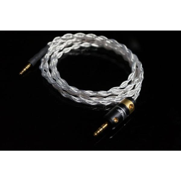 国内正規品 Whiplash Audio 交換用アップグレードケーブル Silver litz Tw...