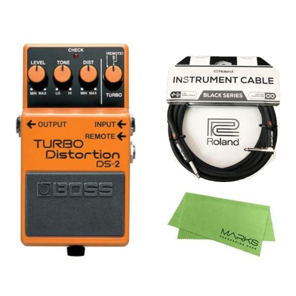 Roland ケーブル+クロスセットBOSS TURBO Distortion DS-2 ディストー...