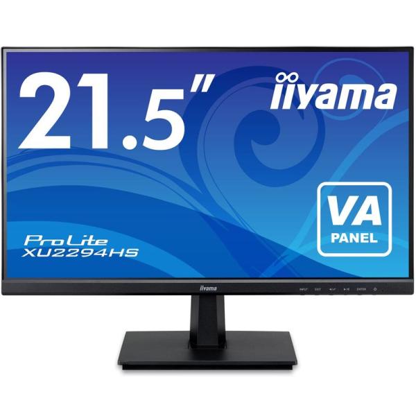 iiyama モニター ディスプレイ 21.5インチ フルHD VA DisplayPort HDM...