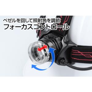 ヘッドライト led 明るい 高出力 充電 充...の詳細画像3