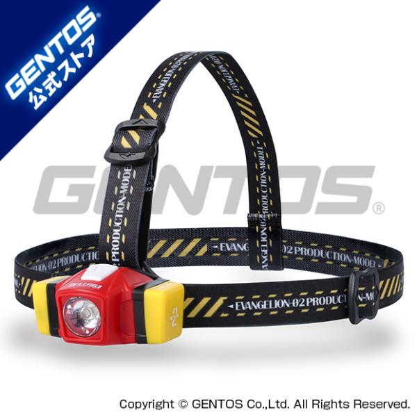 GENTOS公式ストア限定商品 ヘッドライト led ヘッドランプ エヴァ エヴァンゲリオン EHL...