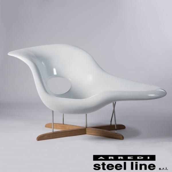 チャールズ＆レイ・イームズ ラ・シェーズ スティールライン社DESIGN900 (steel lin...