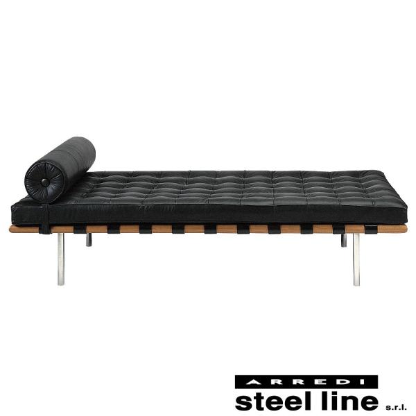 ミース・ファン・デル・ローエ バルセロナベッド スティールライン社DESIGN900 (steell...