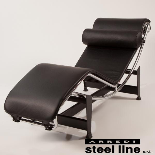 ル・コルビジェ LC4　シェーズロング スティールライン社DESIGN900 (steel line...