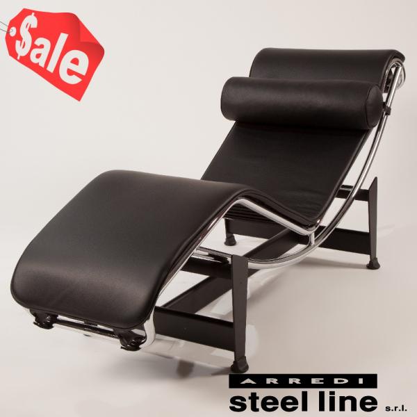 *超PayPay祭連動セール* ル・コルビジェ LC4　シェーズロング スティールライン社DESIG...