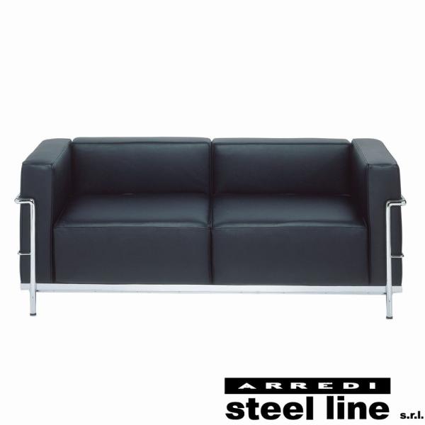 ル・コルビジェ LC3 2P スティールライン社DESIGN900 (steel line)