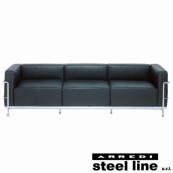 ル・コルビジェ LC3 3P スティールライン社DESIGN900 (steel line)