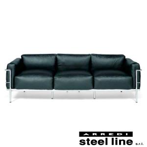 ル・コルビジェ LC3 プロトタイプモデル3P スティールライン社DESIGN900 (steel line)