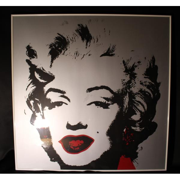 1136 アンディウォーホル ゴールデン・マリリン 11.36シルクスクリーン ed2000/白額付...