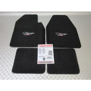 USA発送！1966〜1973 DODGE ダッジ チャージャー フロアマット SET! 4pc! ...