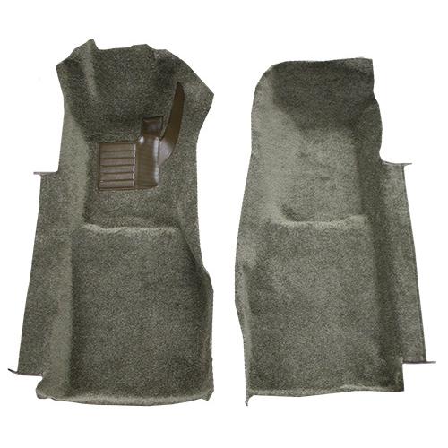 USA発送！1981-1982  コルベット フロアリング カーペット  フロント6p Cutpil...