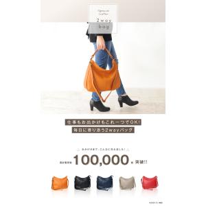 ハンドバッグ レディース 黒 本革 軽量 50...の詳細画像1