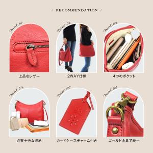 ハンドバッグ レディース 黒 本革 軽量 50...の詳細画像2