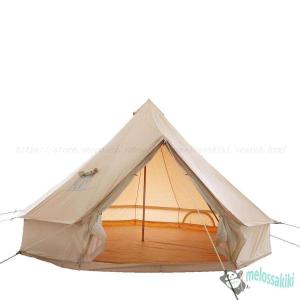 ベルテント4m TC テント ポリコットン キャンプテント 4~8人用　煙突穴付き 多機能 四季適用 アウトドア 撥水 通気 遮光 焚火 ファミリーツーリング 露營場