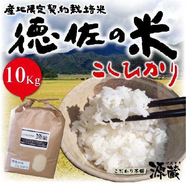 こしひかり【徳佐の米】令和5年度産 (10Kg ) 精米（山口県阿東徳佐米）【産地限定契約栽培米】