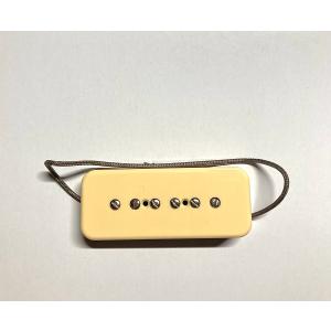 Lindy Fralin Hum-Cancelling P90 Soapbar Cream BRIDGE-SIDE