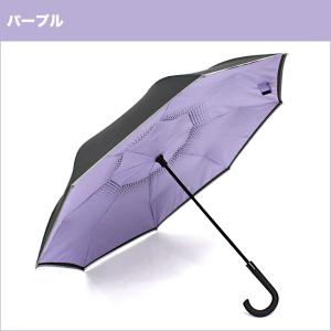 自動閉骨逆さ傘 ワンタッチ さかさま傘 逆折れ...の詳細画像4