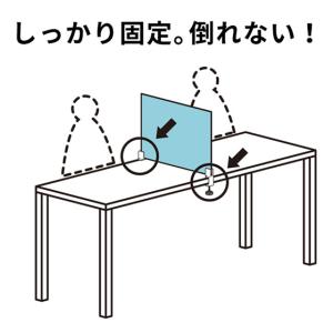 パネル固定金具 天板50mmまで 方向自由 2...の詳細画像5