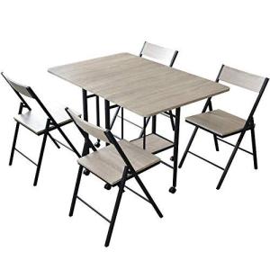 DORIS ドリス ダイニングテーブル 4人用 ダイニングテーブルセット 5点セット 幅110cm 天然木 4人掛け チェア完成品 オーク ユリア 【15482】の商品画像