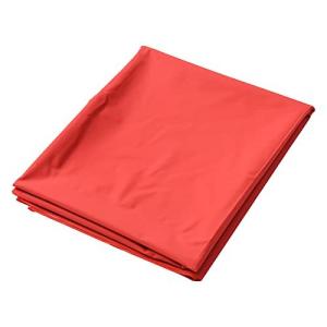 Darslyn 防水 シーツ ベッドシート PVCシーツ 防水 洗える 布団敷地 約160*220cm レッド 品質アップ ベッド敷地 多用