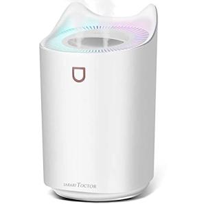 USB電源式 3L 卓上 デスク 加湿器 超音波式 静音 日本メーカー 6か月保証ミニ加湿器 LED 大容量 乾燥対策 3段階 噴