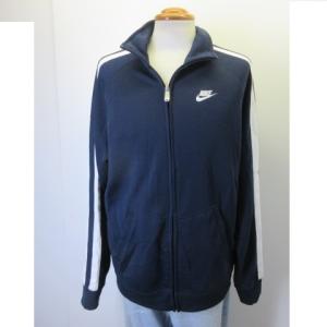 NIKE　ナイキ　ジャージ　XL　紺　大きい　スポーツ　アメリカ古着　d988｜georgia5