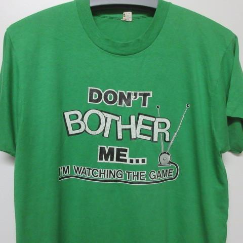 80s アメリカ製　オールド　Tシャツ L  緑　ゲーム　ボブ　フロッキー　80年代 　ヴィンテージ...