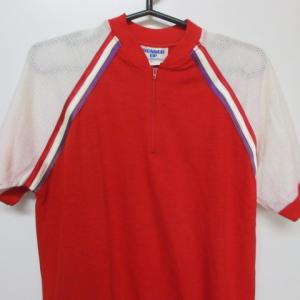 80s アメリカ製　オールド　Tシャツ M　赤　RUNNER UP スコービル　80年代 ヴィンテージ　USA古着　sy2265｜georgia5
