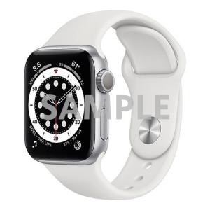 Series6[40mm/GPS]アルミ シルバー Apple Watch【安心保証】