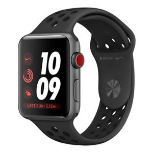 Series3[42mm/セルラー]アルミ スペースグレイ Apple Watch Ni…