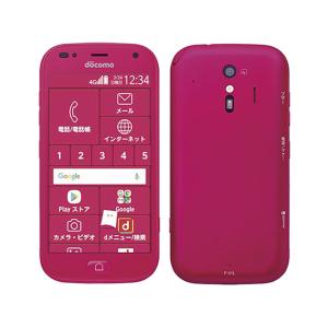 富士通（FUJITSU） F-42A らくらくスマートフォン ピンク SIMフリー