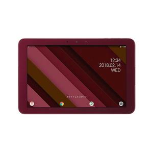 京セラ Qua tab QZ10 オフホワイト au アンドロイドタブレット本体