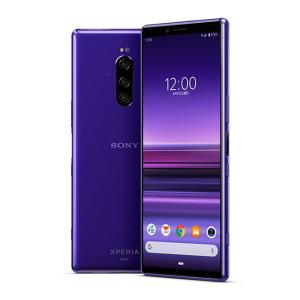 Xperia 1 SOV40 6.5インチ メモリー6GB ストレージ64GB パープル au
