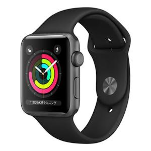 Series3[42mm/GPS]アルミ スペースグレイ Apple Watch【安心保…