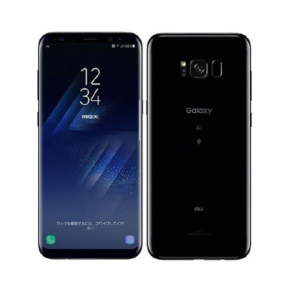 Galaxy S8+ SCV35[64GB] au ミッドナイトブラック【安心保証】