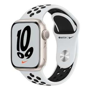 Series7[41mm/GPS]アルミ スターライト Apple Watch Nike【安 …