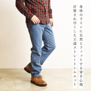 Lee リー 201 ストレートジーンズ メン...の詳細画像1