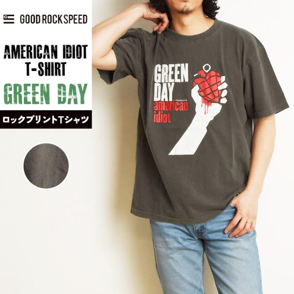 グッドロックスピード GOOD ROCK SPEED ロックプリントTシャツ GREEN DAY グ...