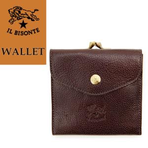 IL BISONTE（イルビゾンテ） 爆買 正規取扱店 レザー がま口付き 2