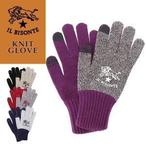 IL BISONTE（イルビゾンテ） レザーグローブ 手袋 レディース メンズ