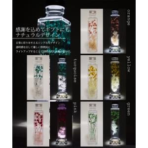 ハーバリウム 瓶 プリザーブドフラワー LED...の詳細画像4