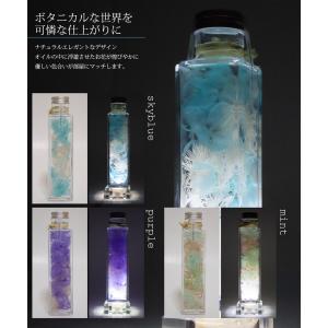 ハーバリウム 瓶 プリザーブドフラワー LED...の詳細画像5
