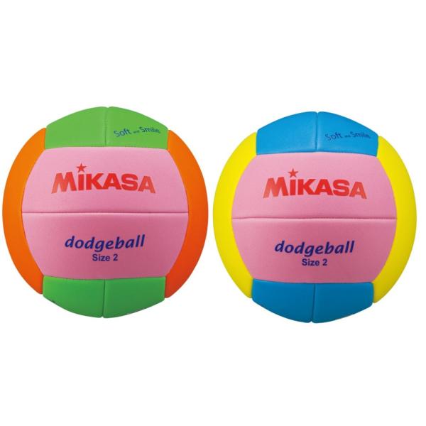 MIKASA（ミカサ）　STPED2-PLGO/PSBLY　スマイルドッジボール　2号　カラー/全2...