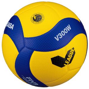 MIKASA(ミカサ)　V300W-V　国際公認球 検定球5号 V.LEAGUEロゴ入　メーカー取り寄せ 受注後在庫の有無連絡します｜gerbera-sp